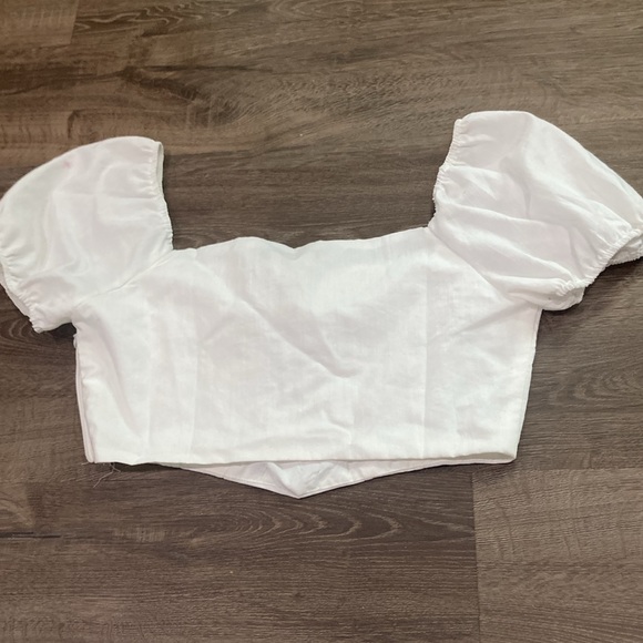 NWT peasant crop top - Picture 6 of 6